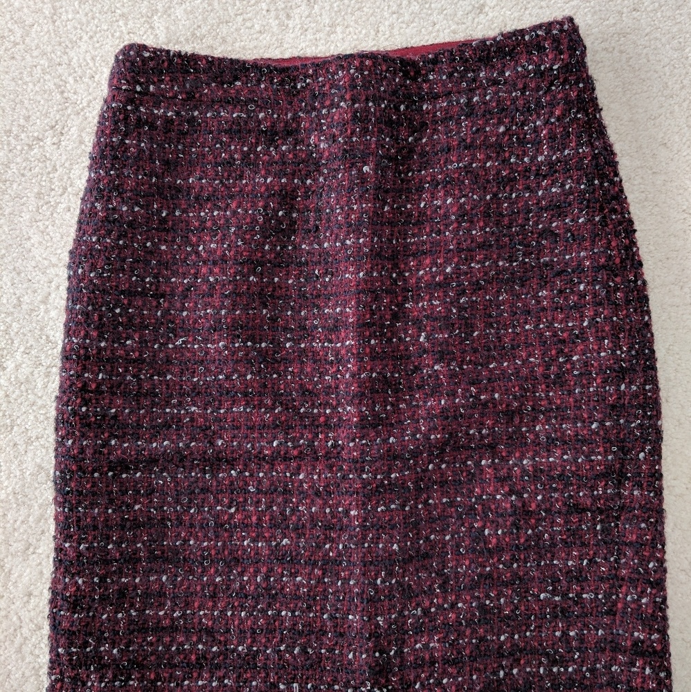 J. Crew Wool Pencil Skirt